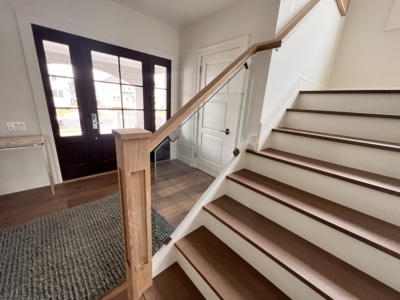 glass railings by suburban glass and mirror