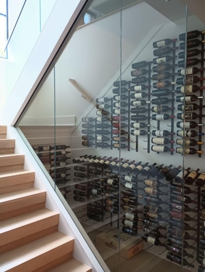 wine room in saddle river nj