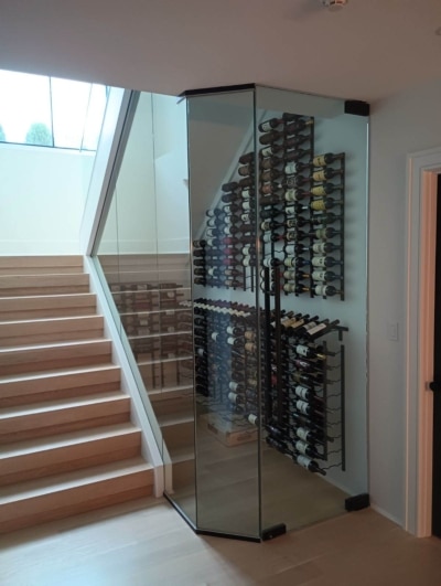 wine room in saddle river nj